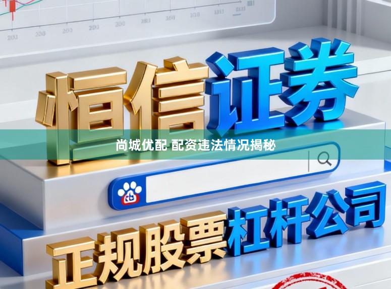 尚城优配 配资违法情况揭秘