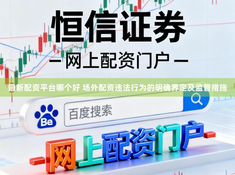 最新配资平台哪个好 场外配资违法行为的明确界定及监管措施