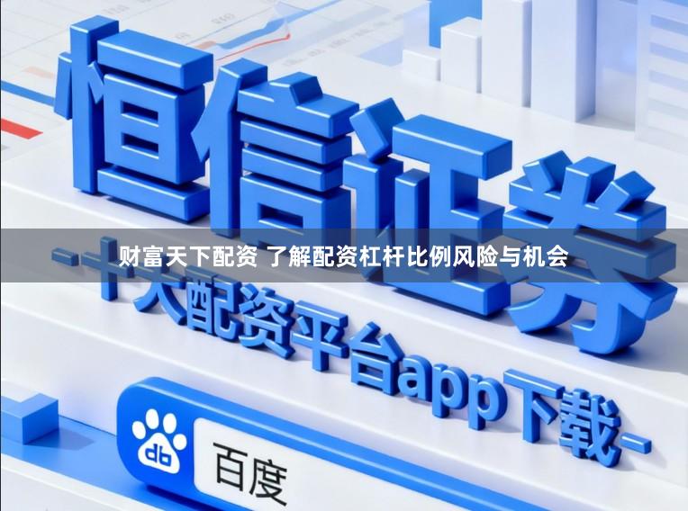 财富天下配资 了解配资杠杆比例风险与机会