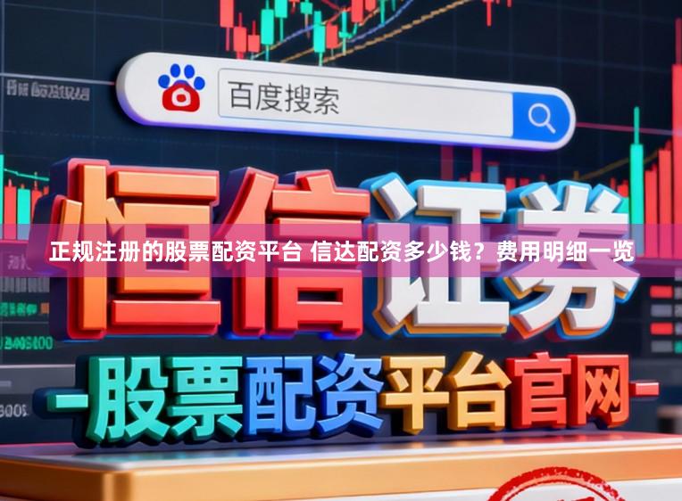 正规注册的股票配资平台 信达配资多少钱?费用明细一览