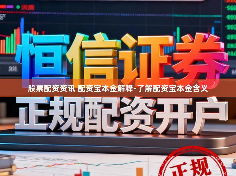 股票配资资讯 配资宝本金解释-了解配资宝本金含义