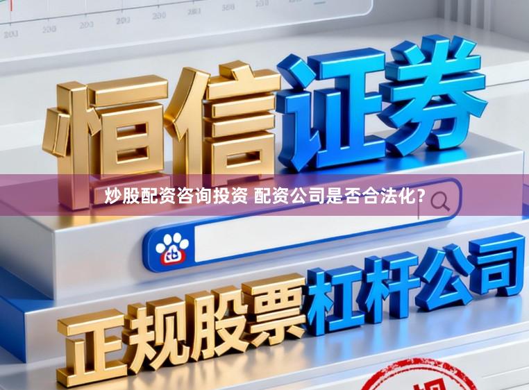 炒股配资咨询投资 配资公司是否合法化？